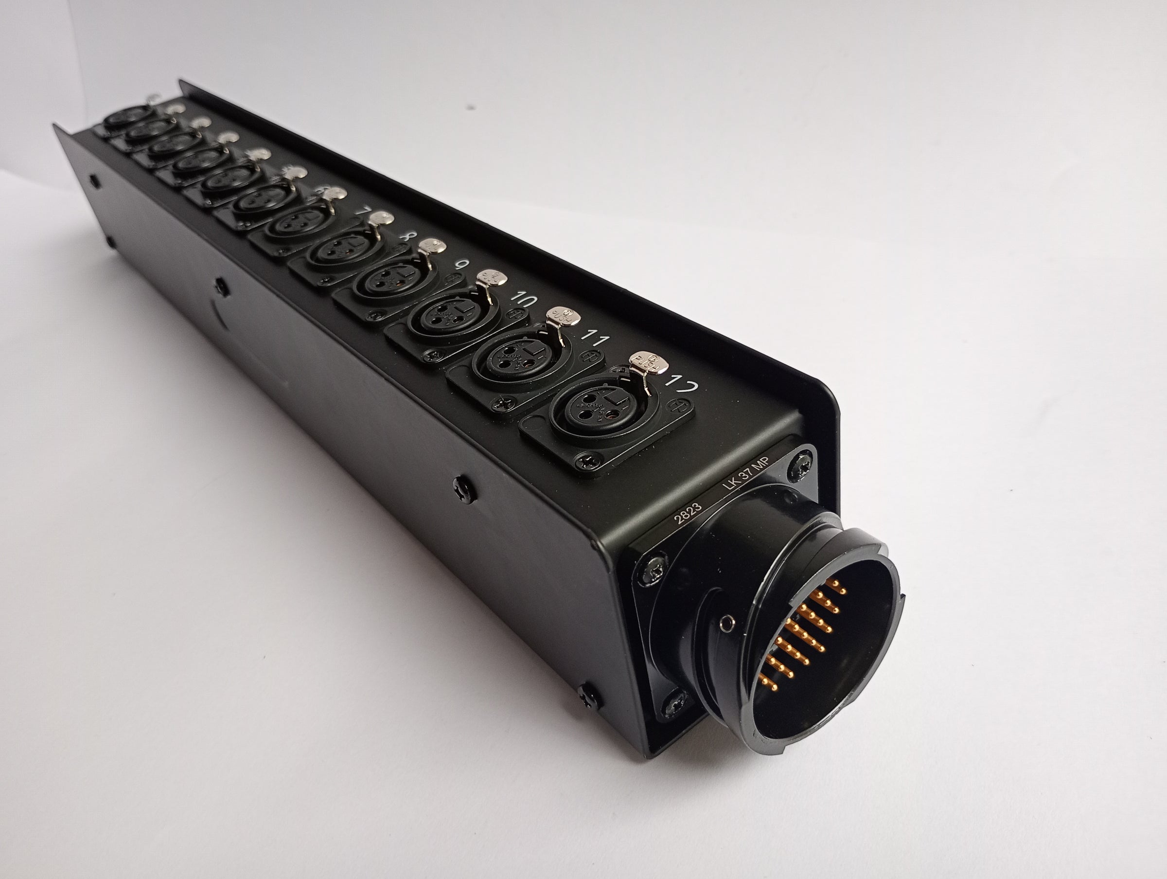 12 Channel Stage Box w/ LK Multipin Out - Mogami Cabling w